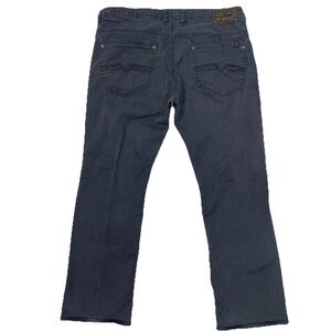 Buffalo David Bitton Six-X Slim Straight Stretch Jeans Gray Men’s 38x32